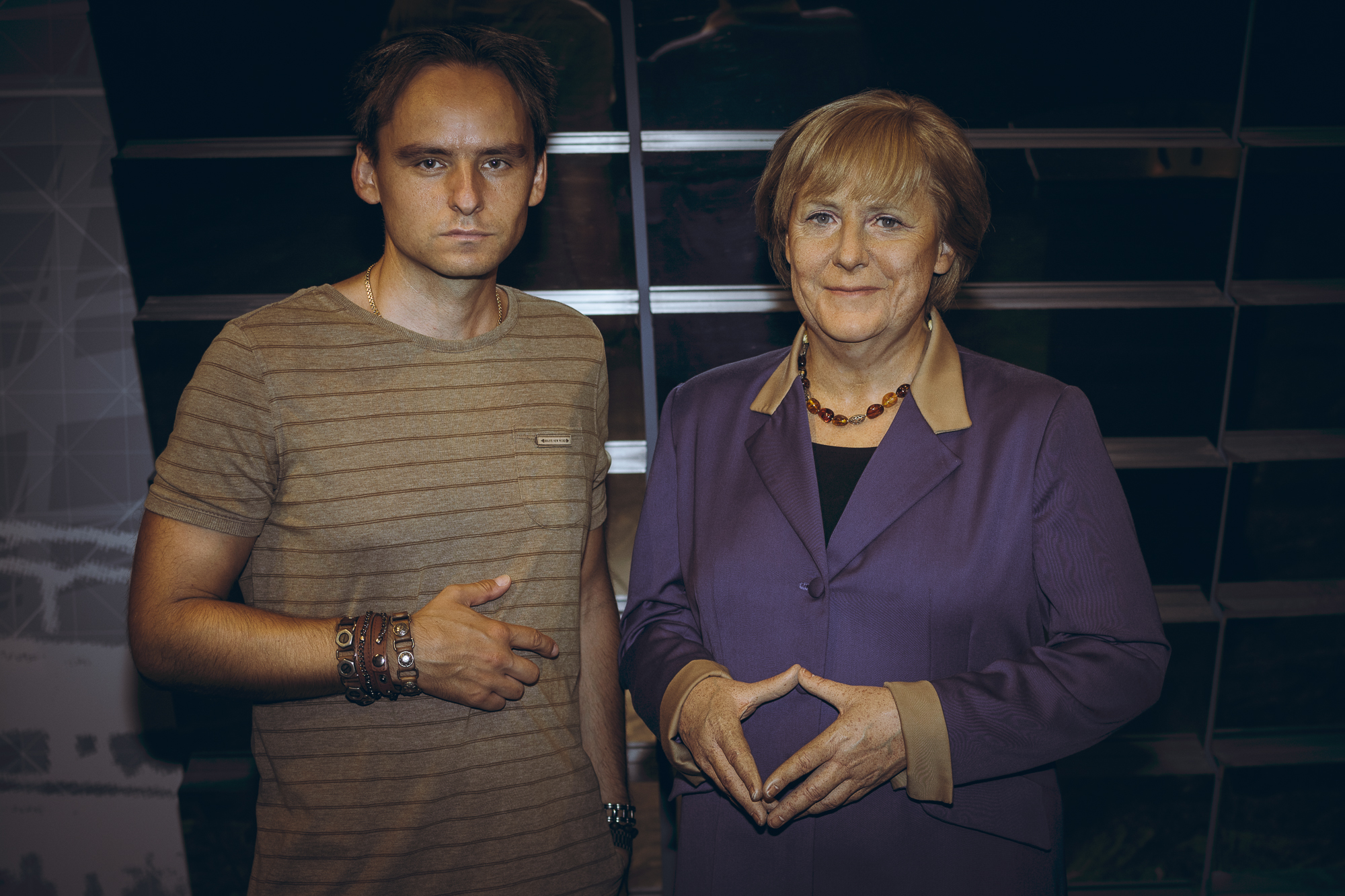 Pladesov – Treffen mit Merkel