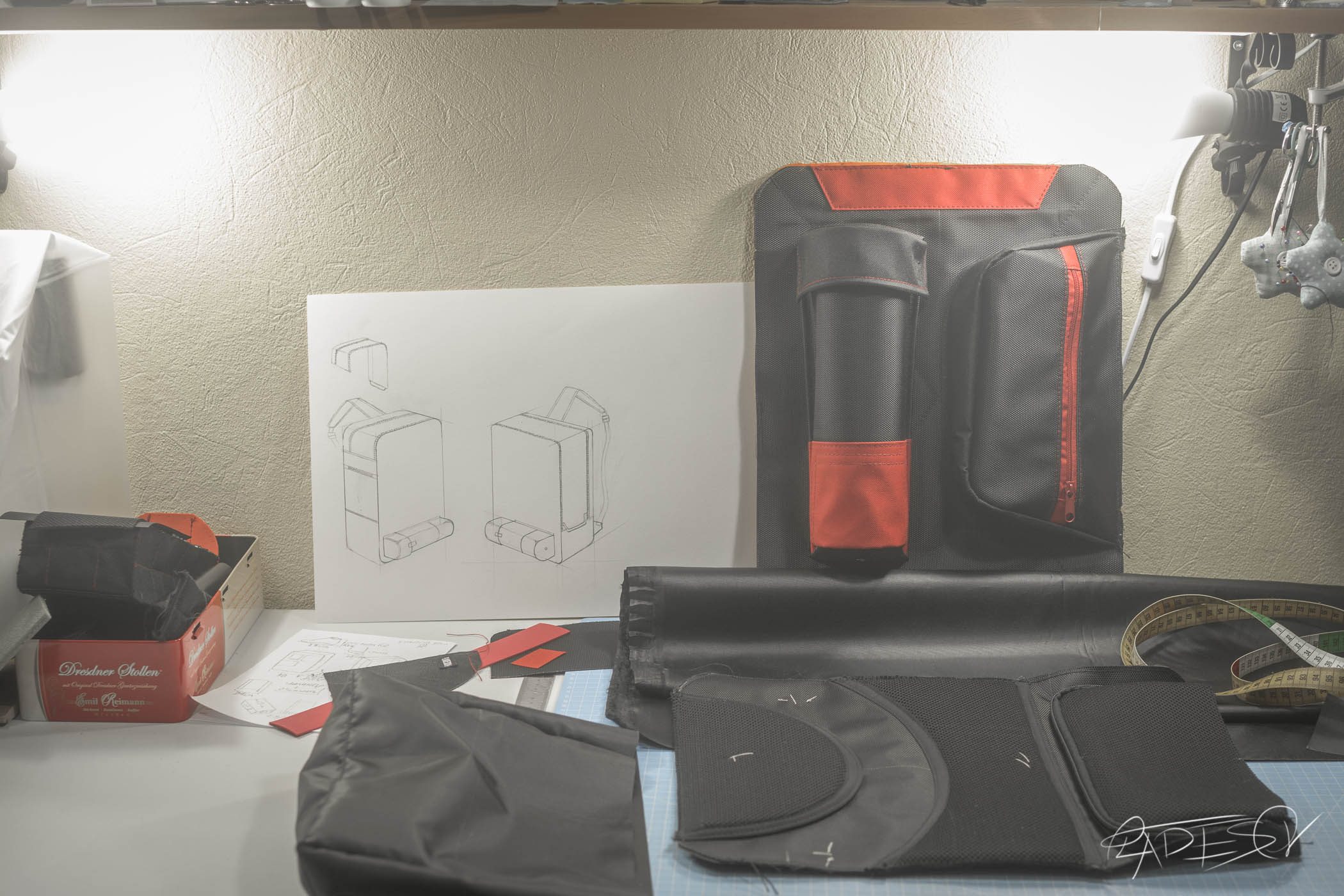 Handgemachter rucksackhersteller