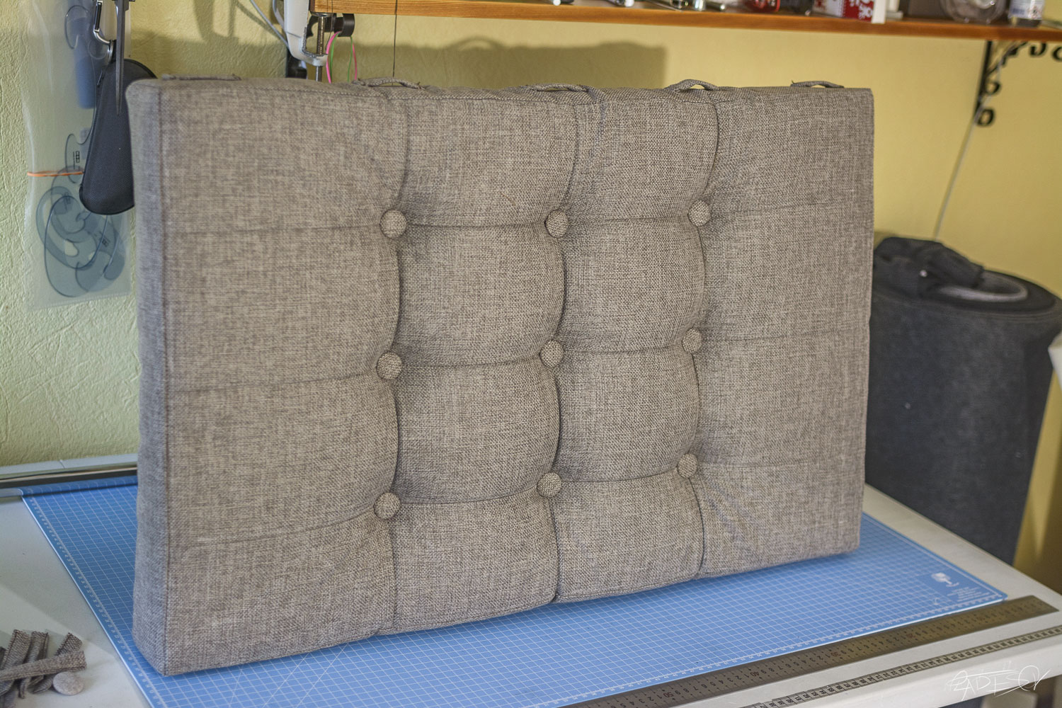 Nähen – kissen nach maß